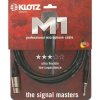 Klotz M1FS1K0300 kabel mikrofonowy XLR F - Jack 3p. 3m